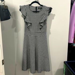 Houndstooth Dress